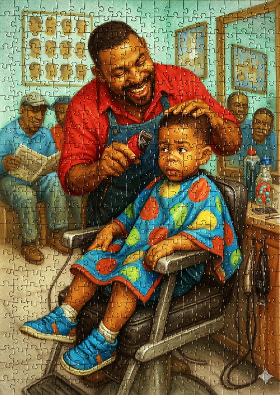 First Barbershop Haircut